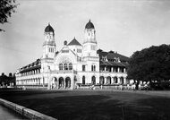 NIS company head office (Gedung Lawang Sewu), Semarang, Dutch East Indies.