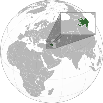 Azerbaijan orthographic projection.svg