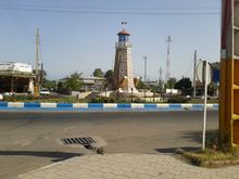 Harbor and lighthouse in Chaf and Chamkhaleh.