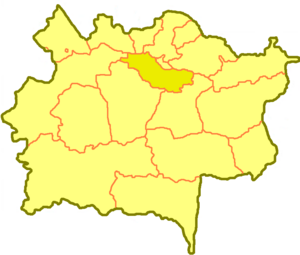 مقاطعة أولان، ضمن منطقة شرق قزخستان
