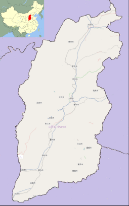 جبل ووتاي is located in شان‌شي