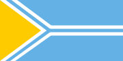 Flag of Tuva (8 February 2002)