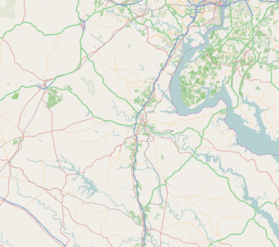 مقاطعة ستافورد، ڤرجينيا is located in Southern Northern Virginia