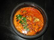 Indian fish curry