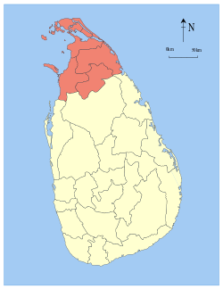 Location within Sri Lanka