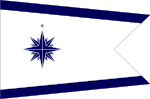 Standard of the Japan Coast Guard Commandant-bordered.svg