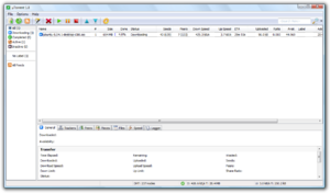 µTorrent Screenshot