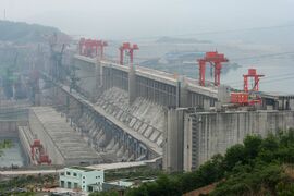 Three Gorges Dam, constructed by China Three Gorges Corporation.