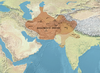 Map of the Ghaznavid Empire (drab).png