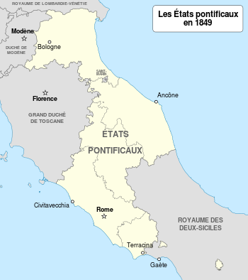 Location of الجمهورية الرومانية