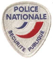 Police nationale France police patch blanc.jpg