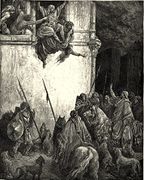 The defenestration of Jezebel at Jezreel