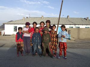 Children group, Murghab, Tajikistan.JPG