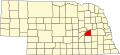 State map highlighting Polk County