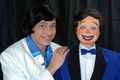 Ventriloquist Dummy Puppet from India manipulated by Indian Ventriloquist, Puppeteer, Puppet-Maker Ramdas Padhye