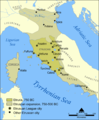 The Etruscan civilization of 1200-550 BC