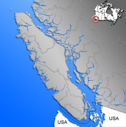 Victoria is located in Vancouver Island