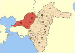 Municipalities of Athens