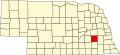 State map highlighting Seward County