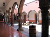 Patio del Museo Nacional del Tequila