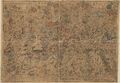 1846, Qing dynasty map of Mount Wutai