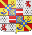 Coat of arms of René of Châlon as Prince of Orange.[1]