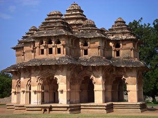 Lotus Mahal at the Zenana Enclosure