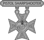 USMC Pistol Sharpshooter badge.png