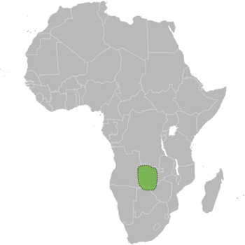 Barotseland Orthographic projection