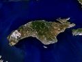 Samos- Satellite view