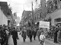 Montreal's Chinese community celebrates V-J Day with a parade in Chinatown