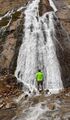 Sibieh Khani waterfall in Lerd tourist village, Ardabil province, Iran is one of the popular tourist destinations in Iran.