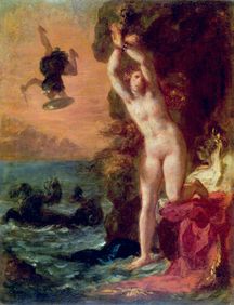 Eugène Delacroix, Perseus and Andromeda, ca. 1853
