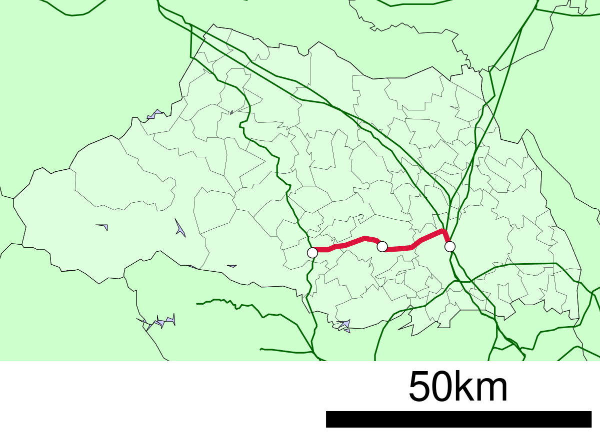 ملف Jr Kawagoe Line Linemap Svg المعرفة