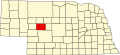 State map highlighting McPherson County