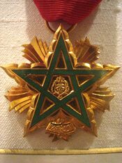 Order of the Throne, granted by Hassan II of Morocco - IMG 4987.JPG