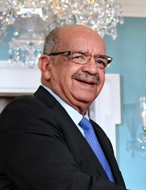 (Abdelkader Messahel) Secretary Pompeo Shakes Hands With Algerian Foreign Minister Messahel (46867509752) (cropped).jpg