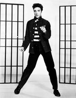 Elvis Presley in a publicity photo for Jailhouse Rock (1957)