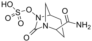 Avibactam structure.svg