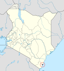 Location of Mombasa County