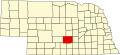 State map highlighting Buffalo County