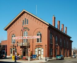 Andover's Old Town Hall, located in downtown Andover