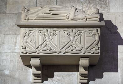 Barcelona Cathedral Interior - Royal tombs in the Cathedral of Barcelona - The Queens.jpg