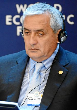 Otto Perez Molina at World Economic Forum 2013-cropped.jpg