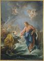 Saint Pierre tentant de marcher sur les eaux, 1766, Versailles, cathédrale Saint-Louis