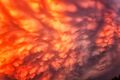 Mammatus clouds formation in Coimbatore, Tamil Nadu India - 2019