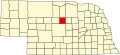 State map highlighting Loup County