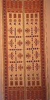 Rare Ramallah "Khirka" scarf, embroidered with silk