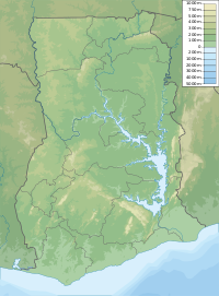 Location map/data/Ghana/شرح is located in Ghana
