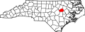 State map highlighting Wilson County